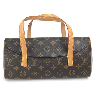 LOUIS VUITTON Handbag M51902 Monogram canvas Brown Monogram Sonatine Women Used Authentic